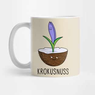 Funny crocus with coconut Mug